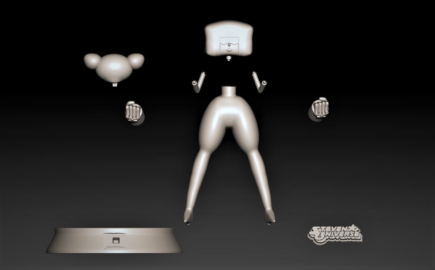 Garnet - Steven Universe 3D print model_2