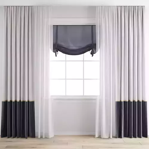 Curtain 363 3D model