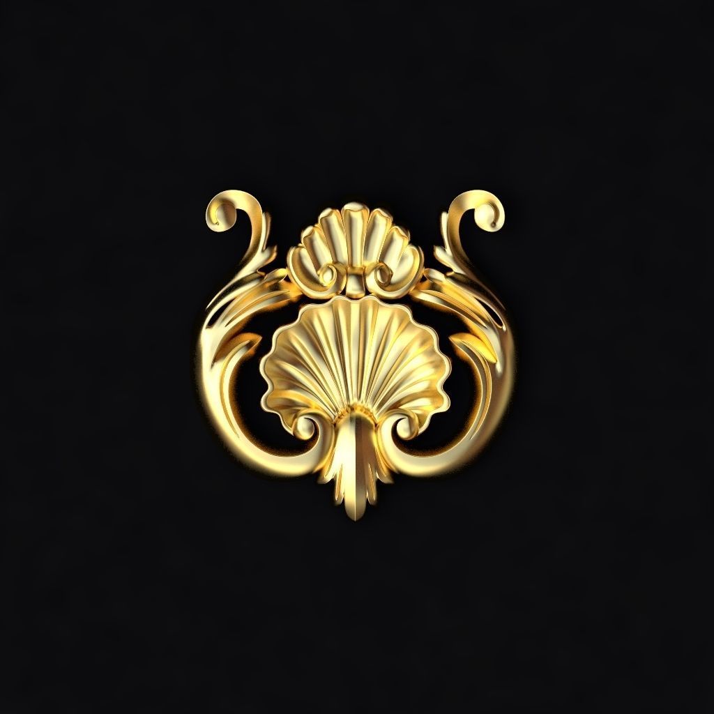 dekor ornament 3D model_1