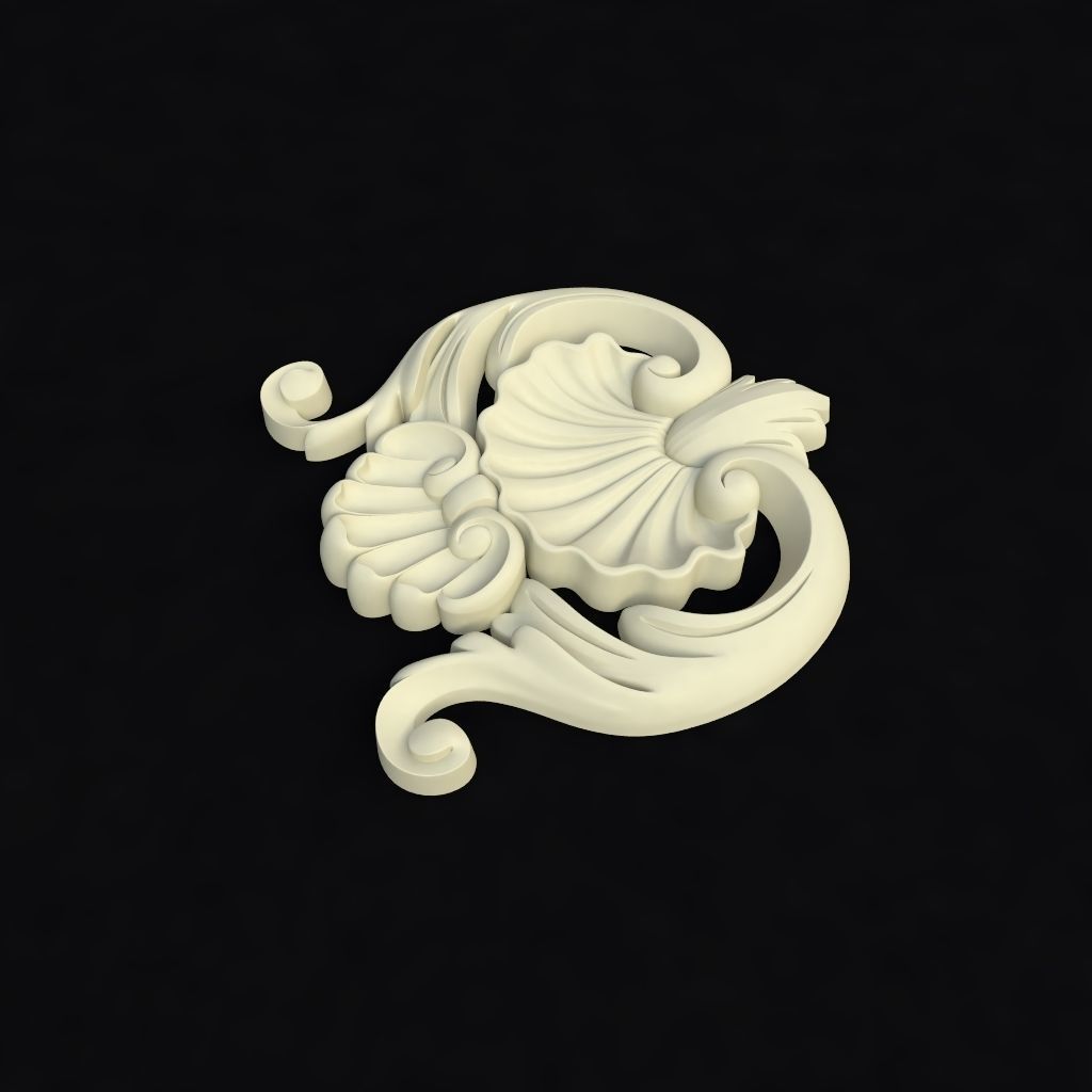 dekor ornament 3D model_2