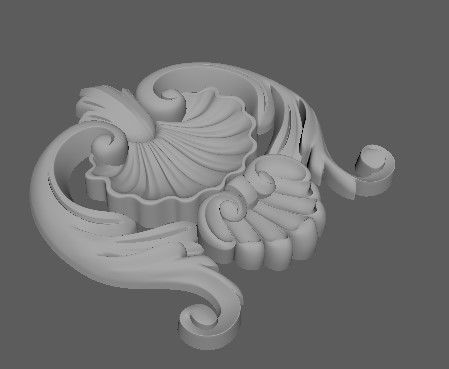 dekor ornament 3D model_3