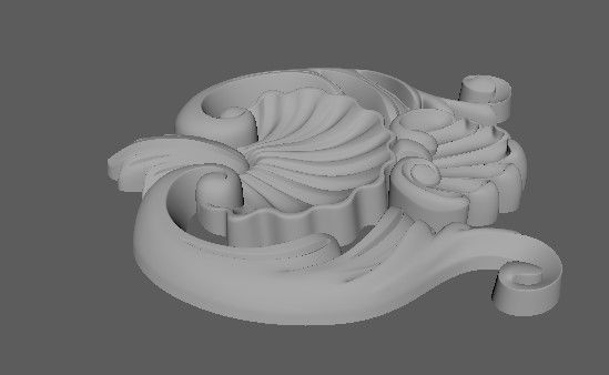 dekor ornament 3D model_4