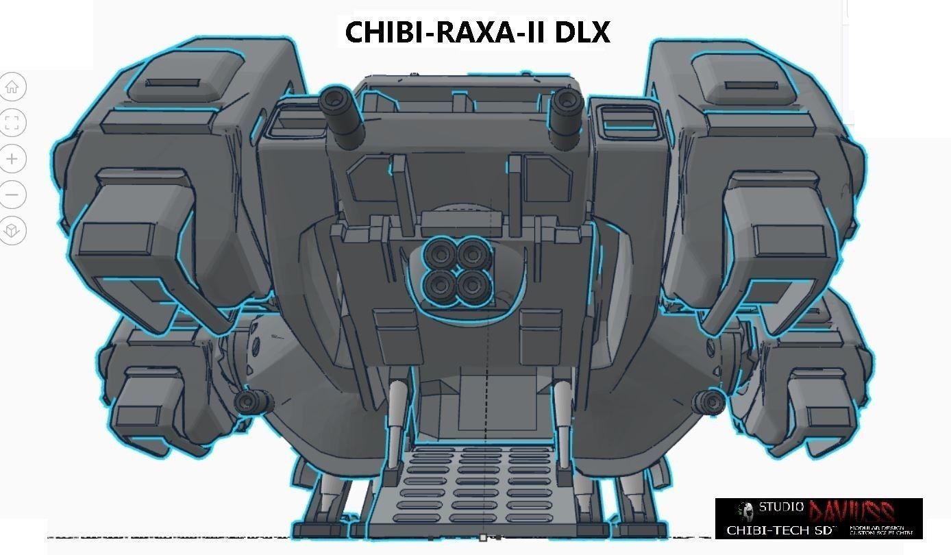 RAXA II  DLX and DLX XL BUNDLE 3D Model Collection_119