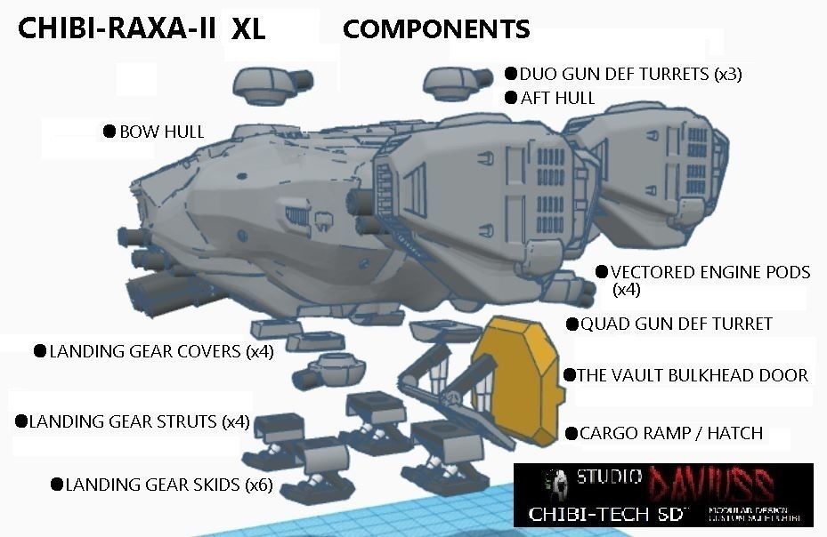 RAXA II  DLX and DLX XL BUNDLE 3D Model Collection_103