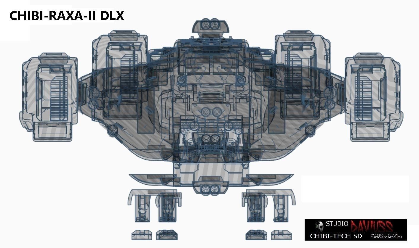 RAXA II  DLX and DLX XL BUNDLE 3D Model Collection_117