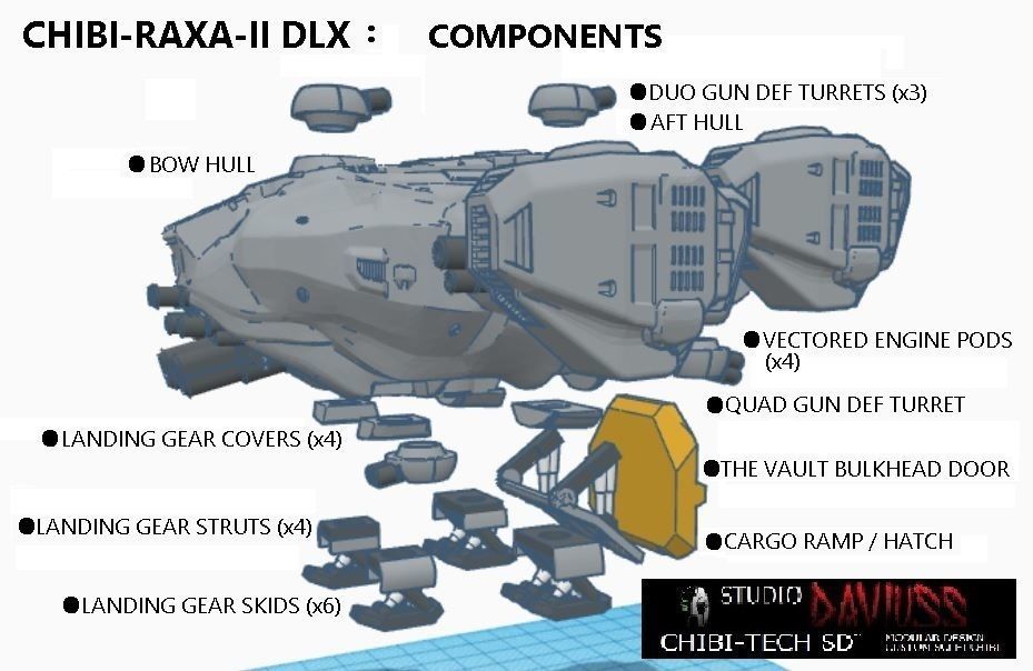 RAXA II  DLX and DLX XL BUNDLE 3D Model Collection_102