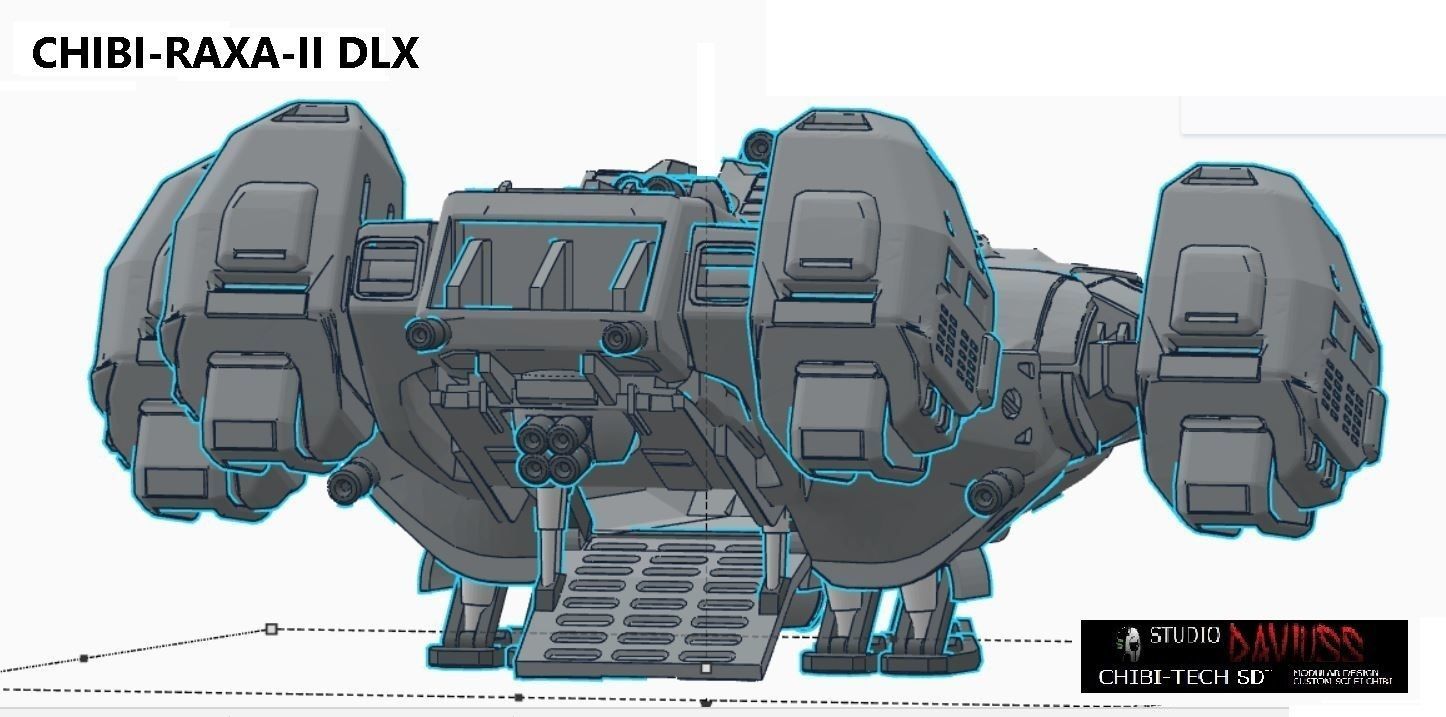 RAXA II  DLX and DLX XL BUNDLE 3D Model Collection_120