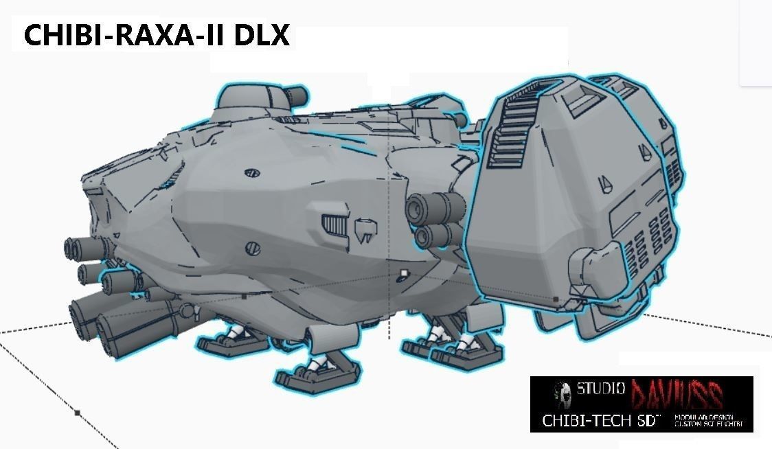 RAXA II  DLX and DLX XL BUNDLE 3D Model Collection_113