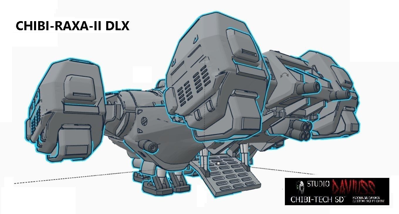 RAXA II  DLX and DLX XL BUNDLE 3D Model Collection_116