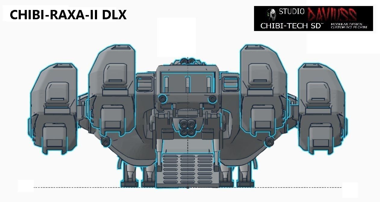 RAXA II  DLX and DLX XL BUNDLE 3D Model Collection_109