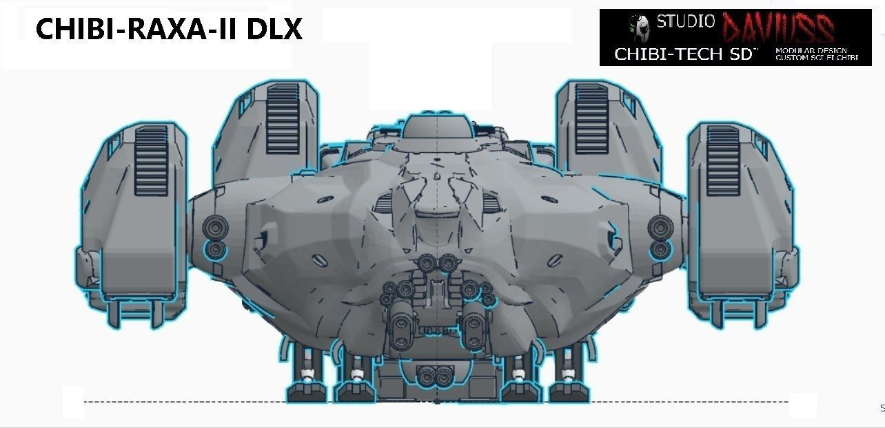 RAXA II  DLX and DLX XL BUNDLE 3D Model Collection_111