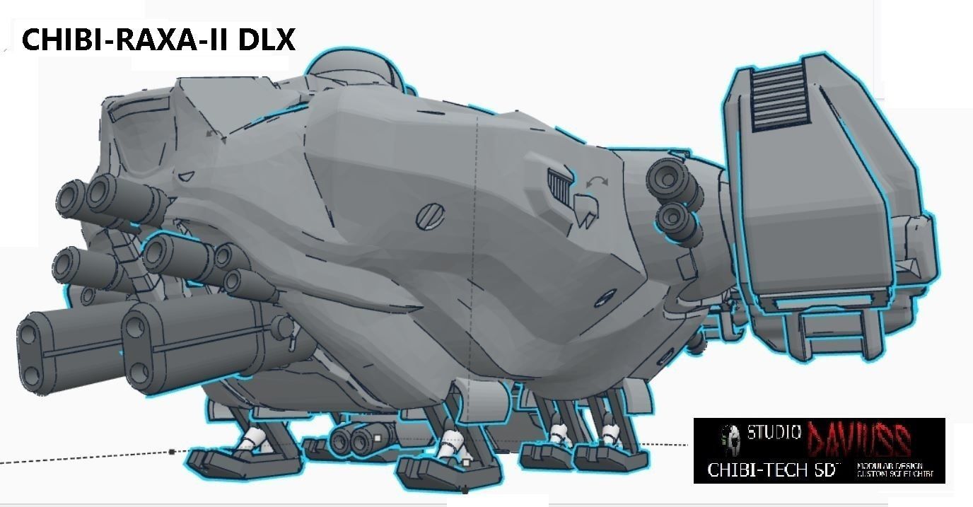 RAXA II  DLX and DLX XL BUNDLE 3D Model Collection_122