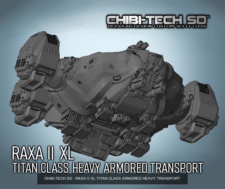 RAXA II  DLX and DLX XL BUNDLE 3D Model Collection_3