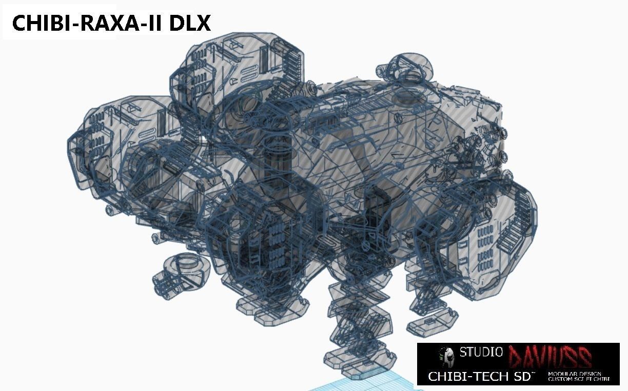 RAXA II  DLX and DLX XL BUNDLE 3D Model Collection_121