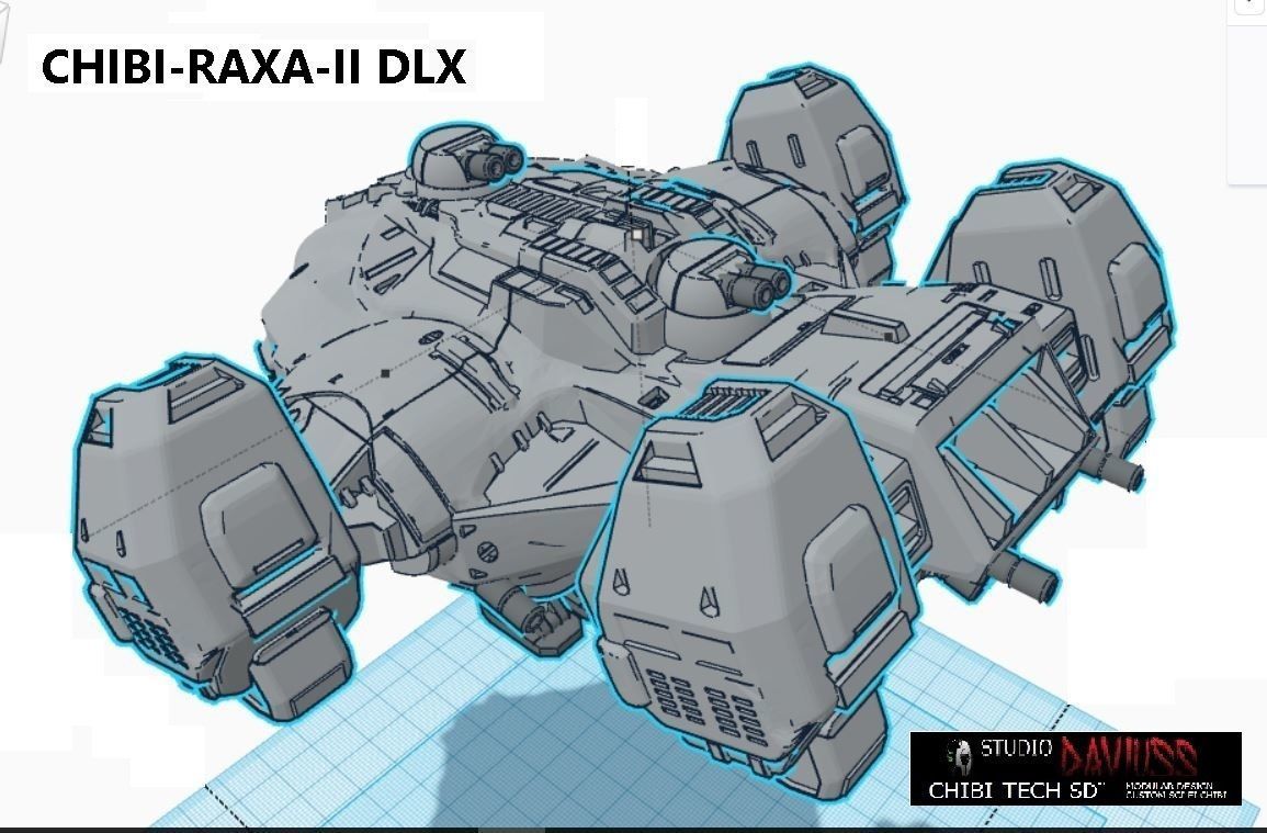 RAXA II  DLX and DLX XL BUNDLE 3D Model Collection_124