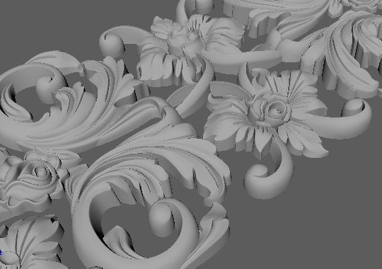 dekor ornament 3D model_3