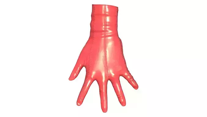 Red Leather Dress Gloves
