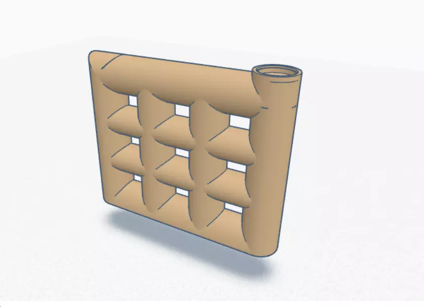 1000LT Slimline Water Tank 3D print model_0