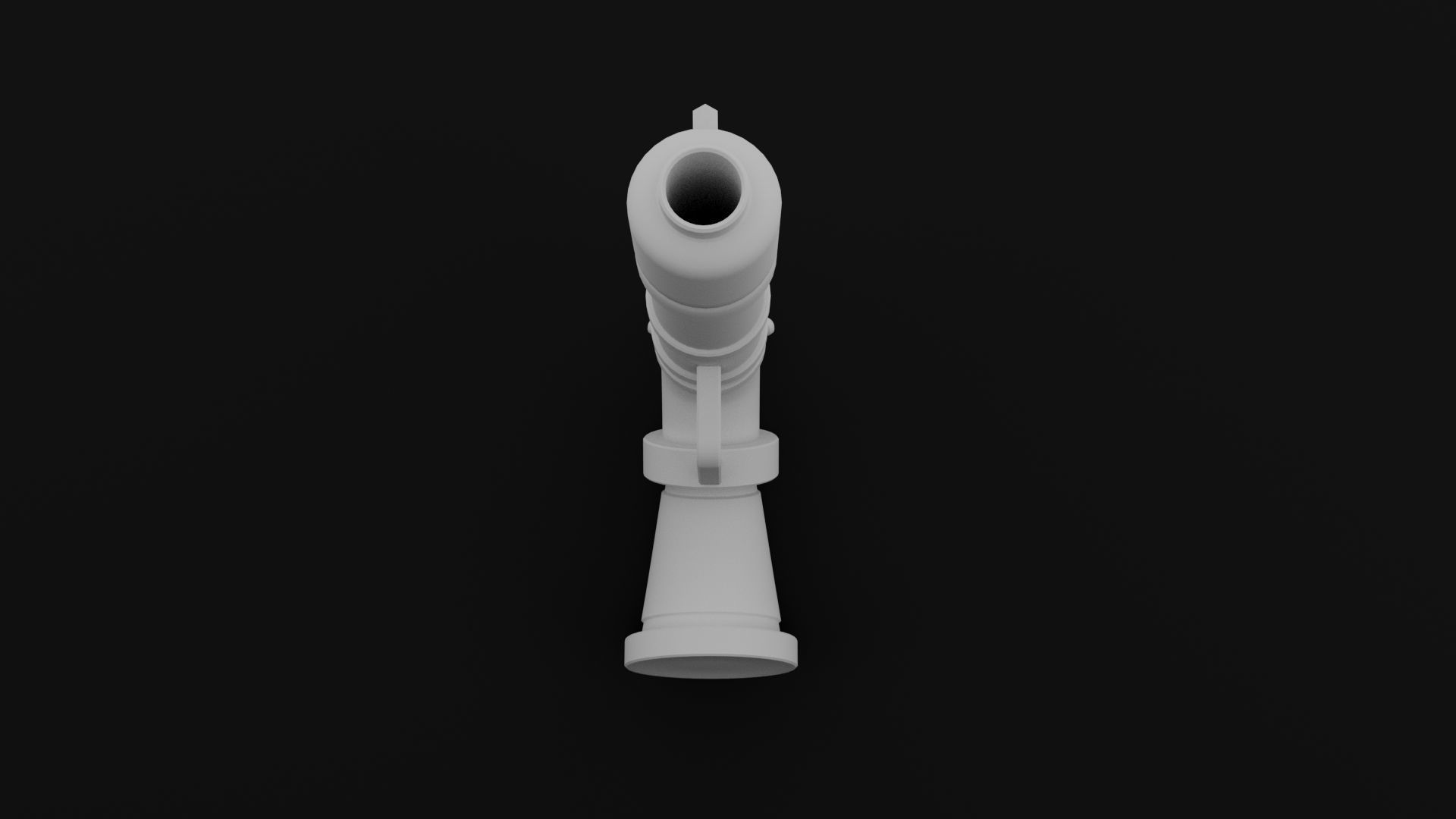 Jinx Gun Low-poly 3D model_2