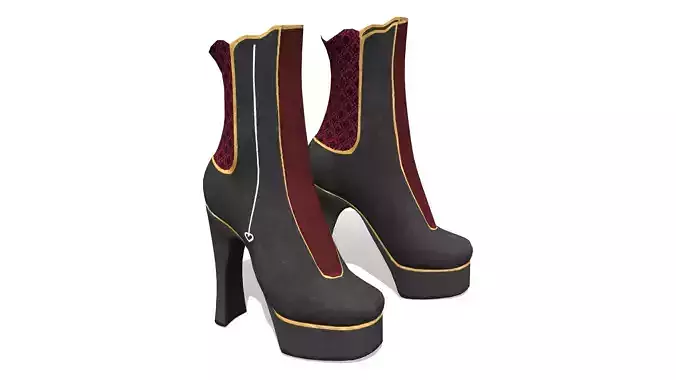 Ava Cosplay Medieval Fantasy Boots