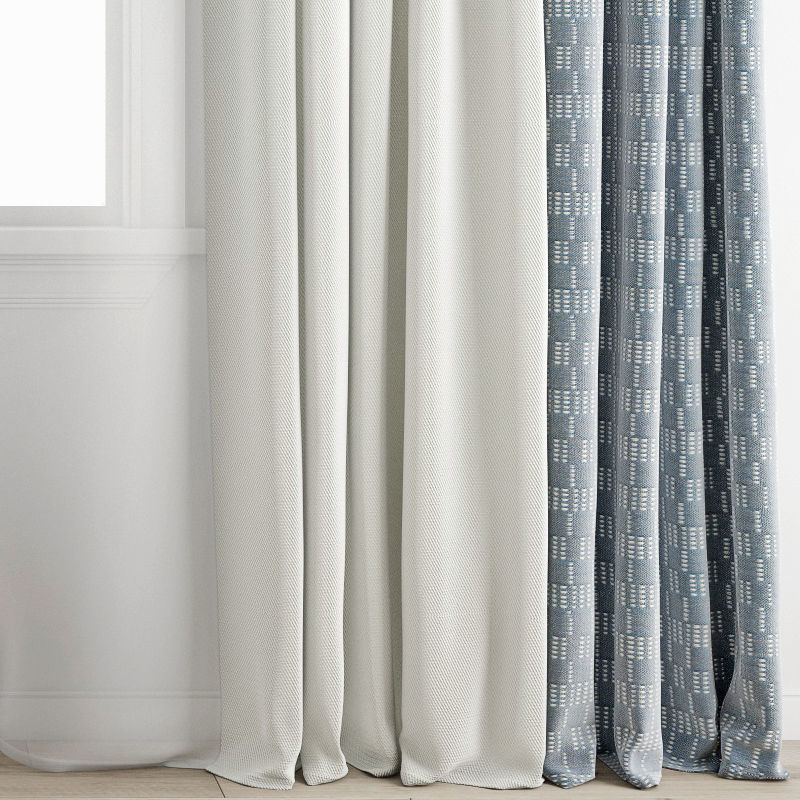 Curtain 368 Wind blowing 10 3D model_6