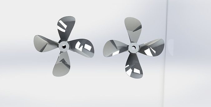 Ship Propeller 3D print model