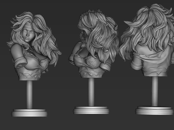 Rogue Bust 3D print model