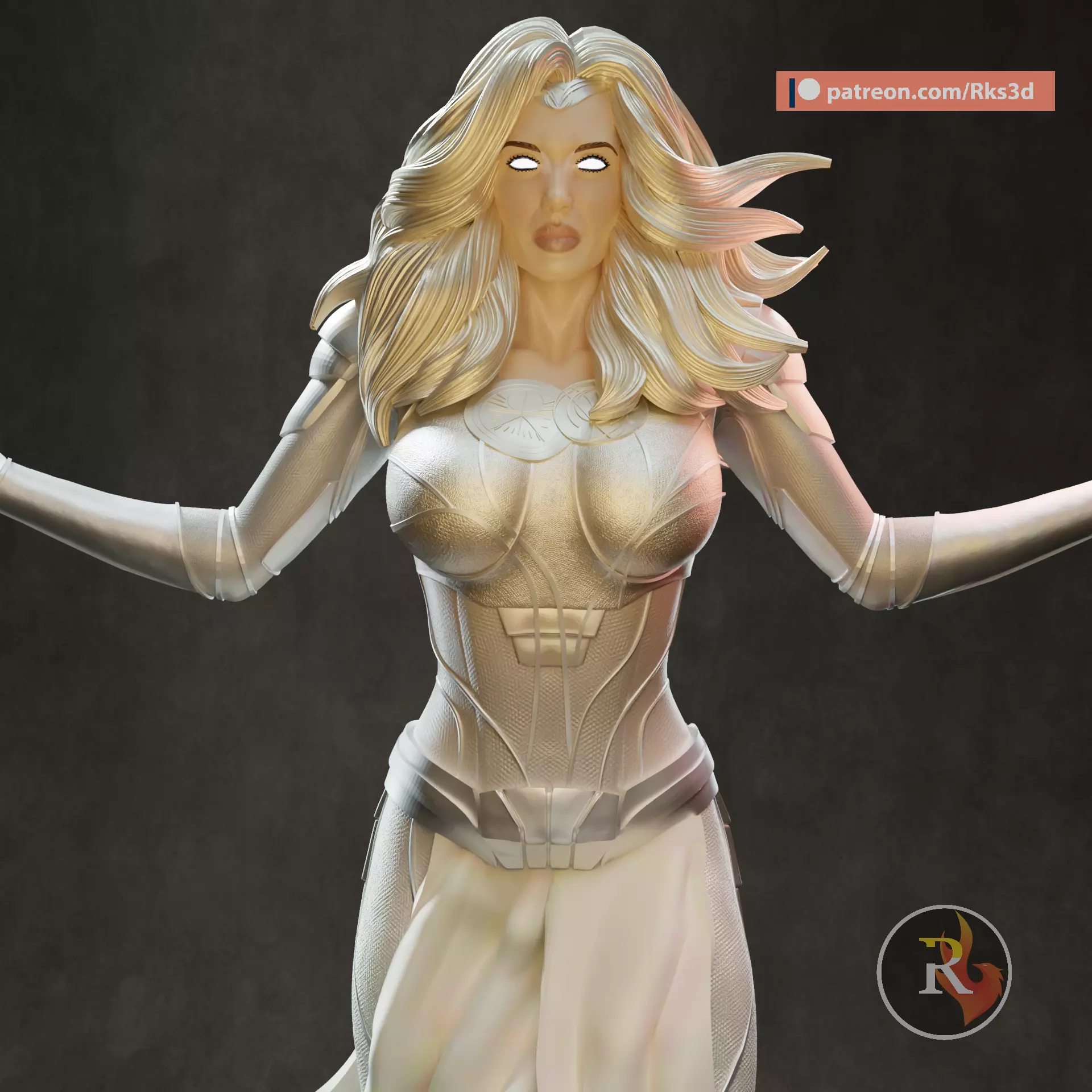 Thena Angelina Jolie 3D print model_0