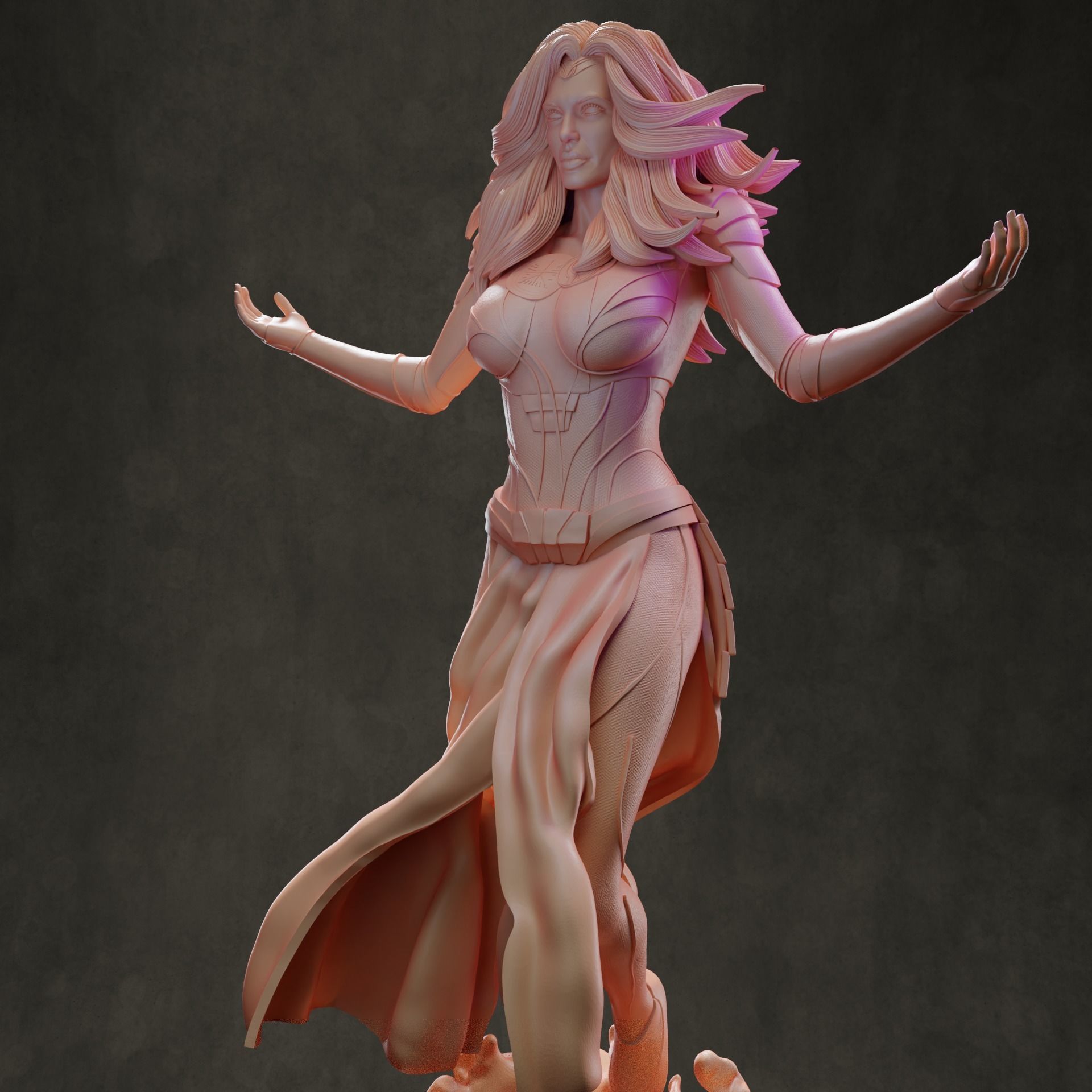 Thena Angelina Jolie 3D print model_8