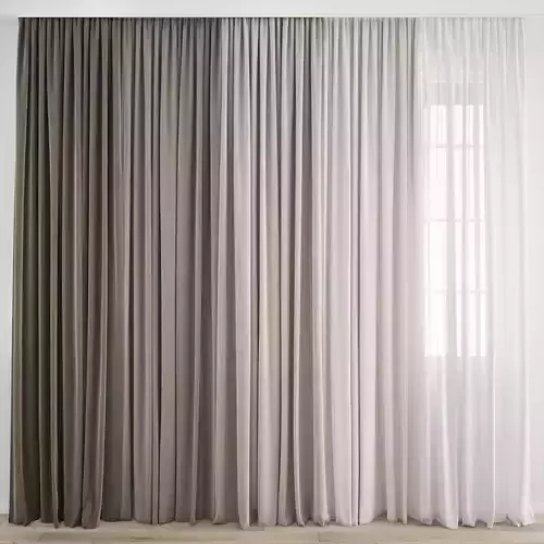 Curtain 375 3D model