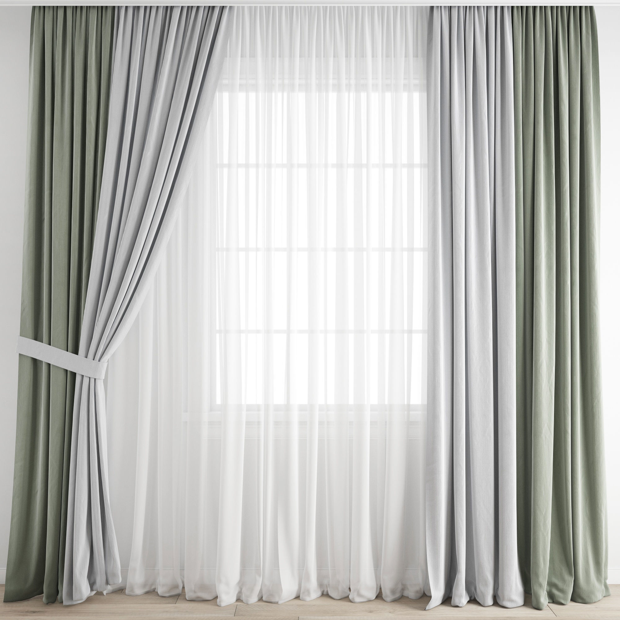 Curtain 378 3D model_5