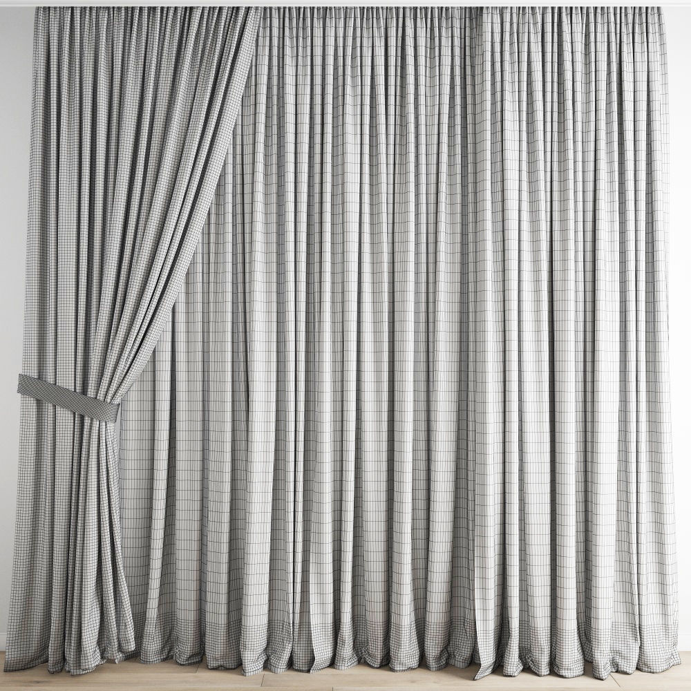 Curtain 378 3D model_8