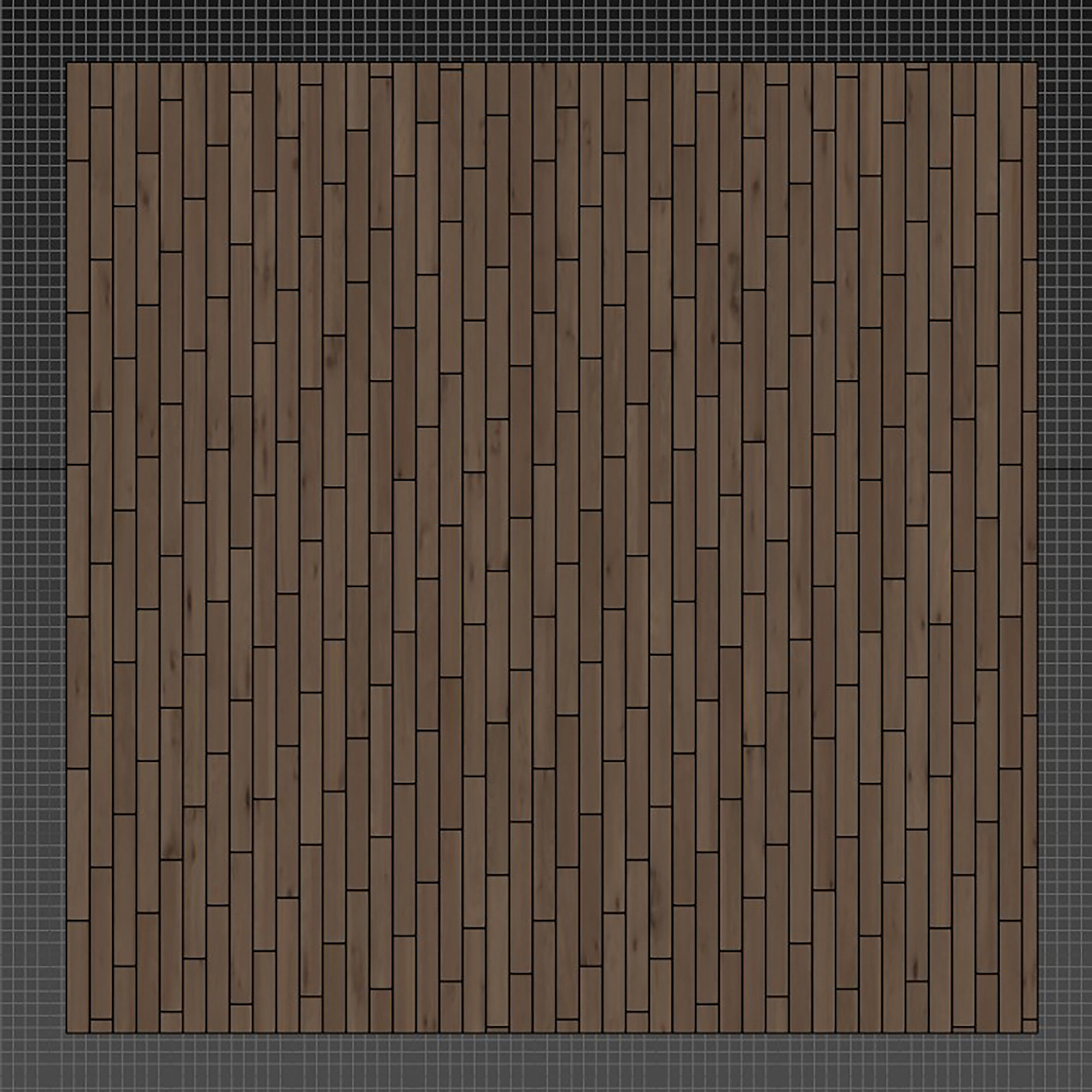 Wood floor 6 standart and herringbone 3D model_5