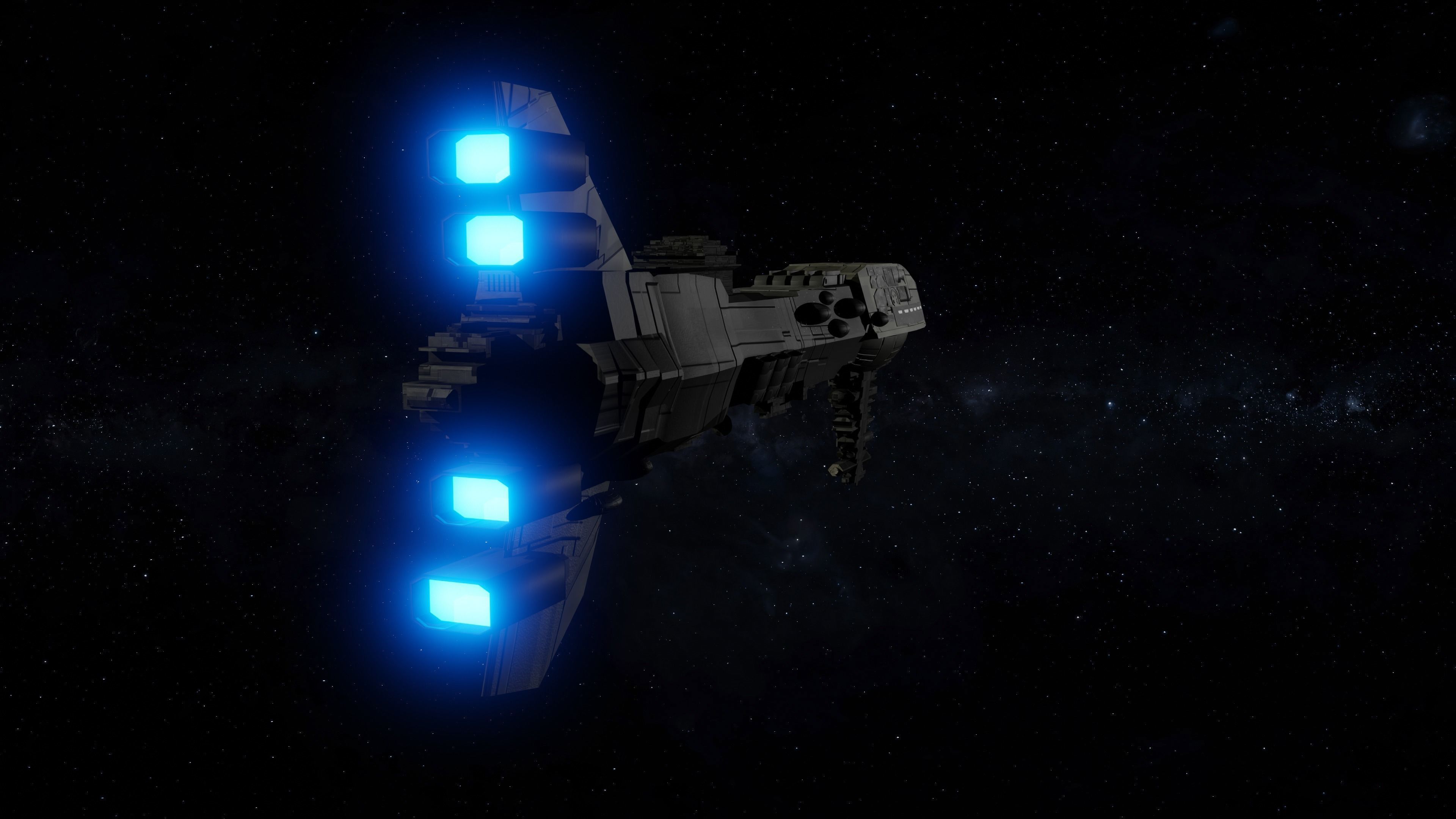 Star Wars Rebel Assault Frigate Free 3D model_1