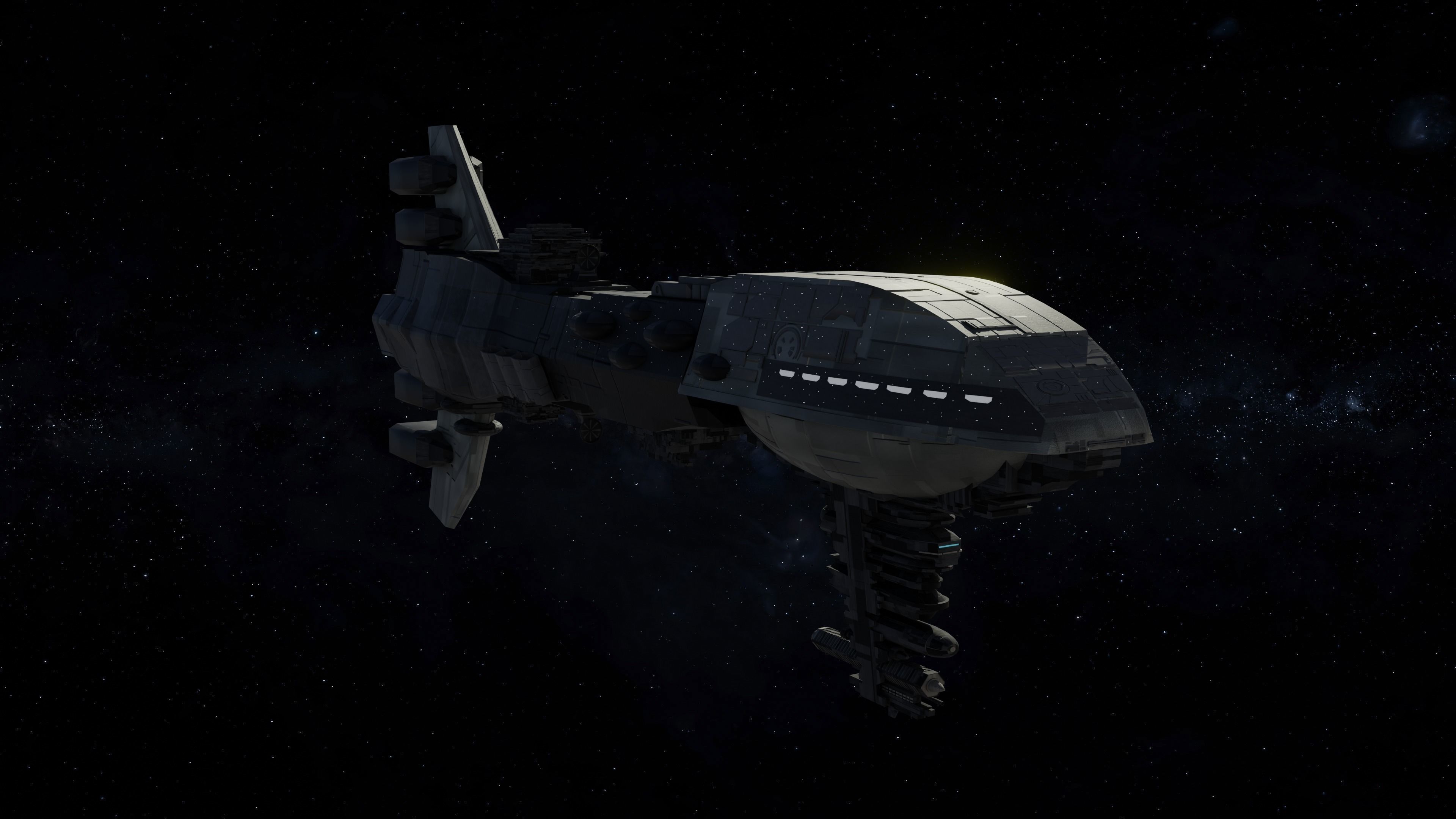 Star Wars Rebel Assault Frigate free 3D model | CGTrader