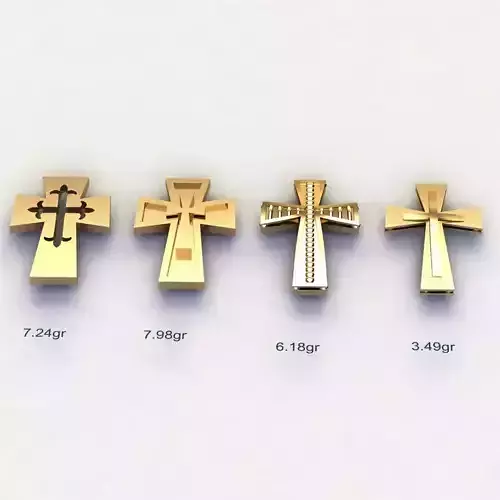 26 cross pendants 