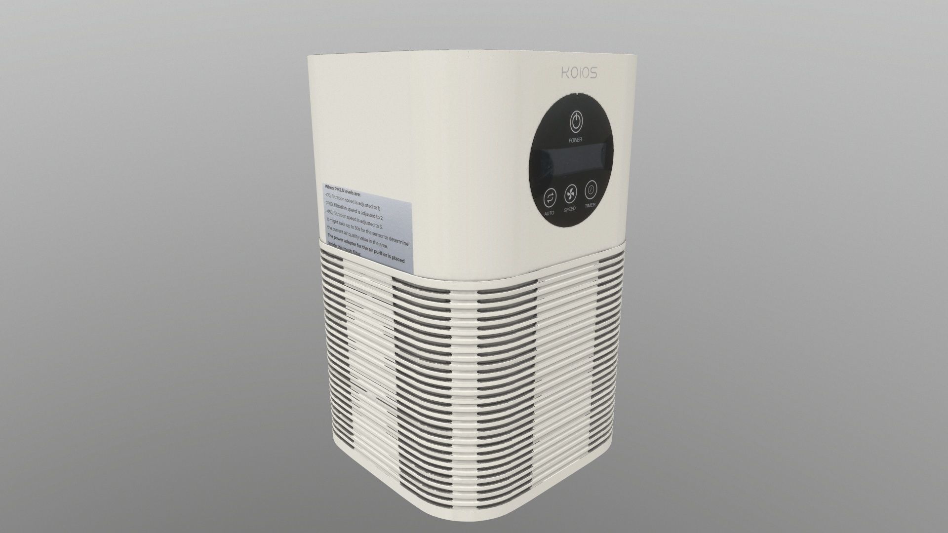 Purifier 3 D Model air 3D model_4