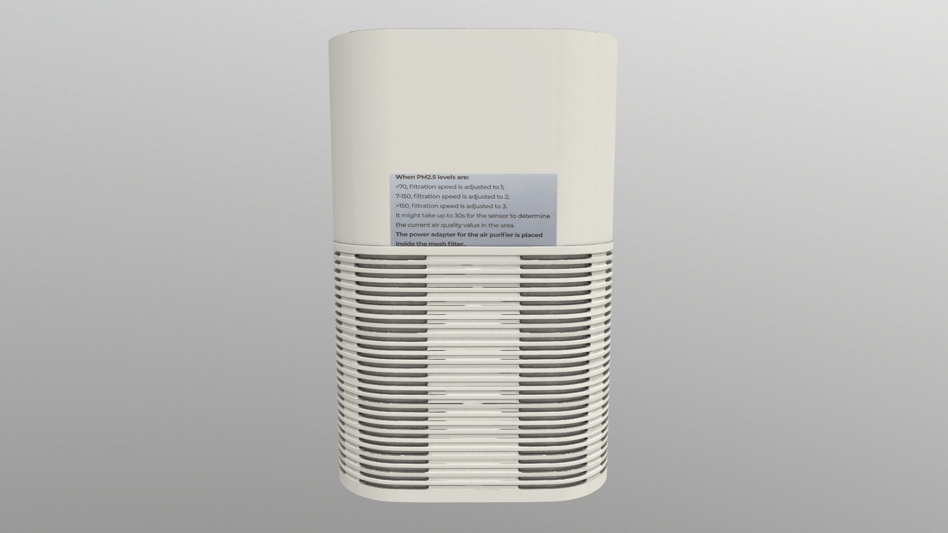 Purifier 3 D Model air 3D model_2