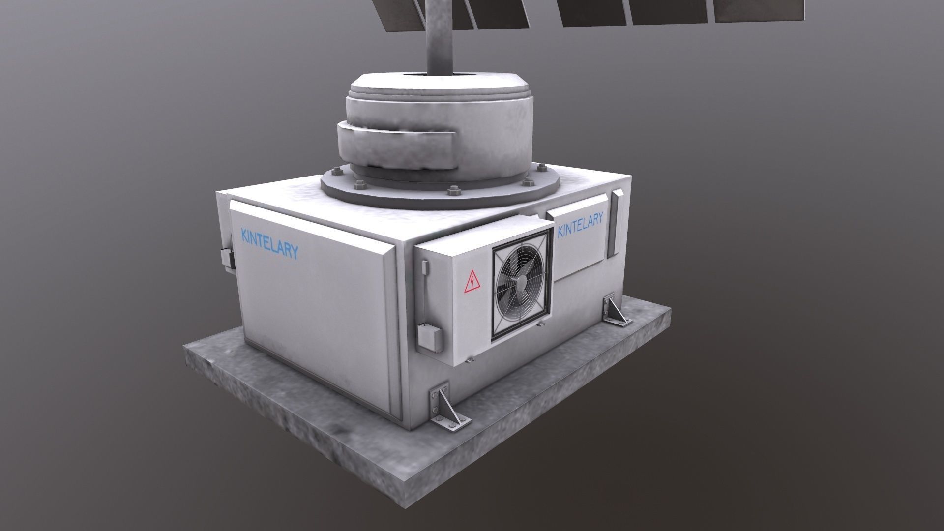 Solar Panel 3D Model Low-poly 3D model_21