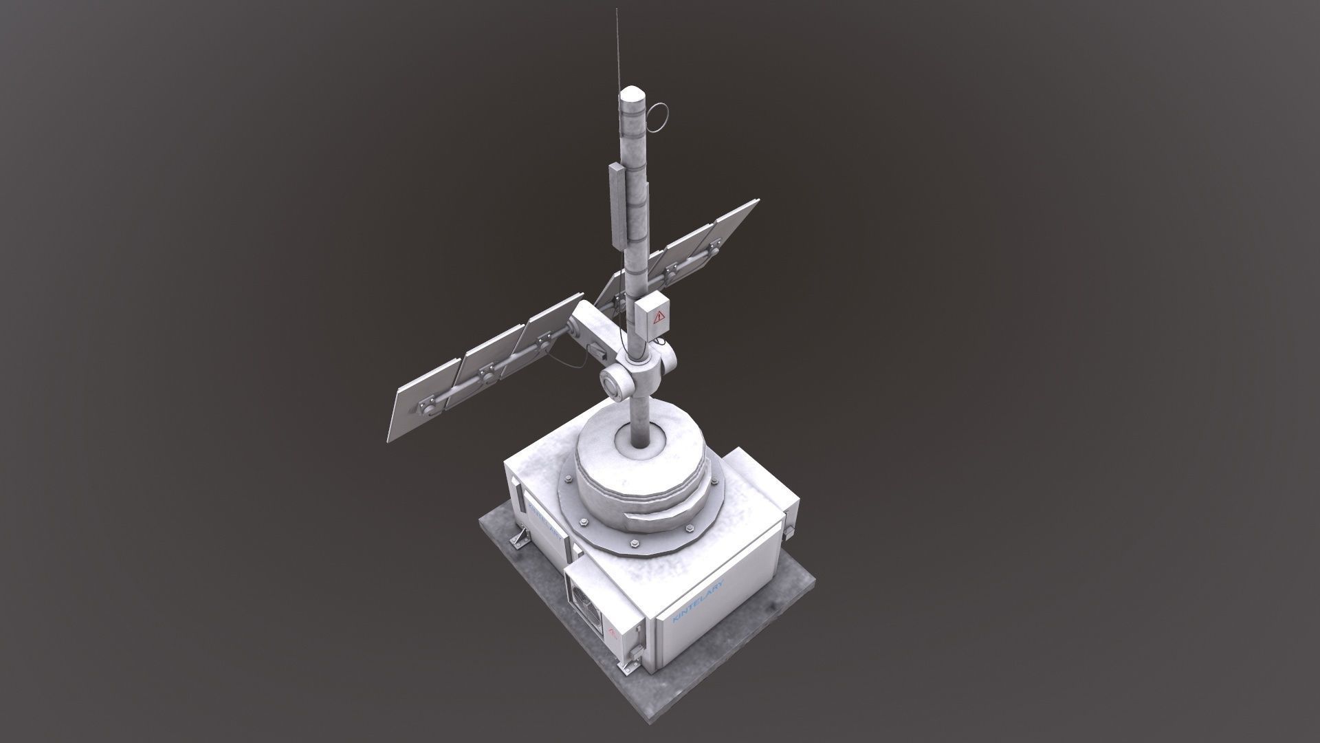 Solar Panel 3D Model Low-poly 3D model_16