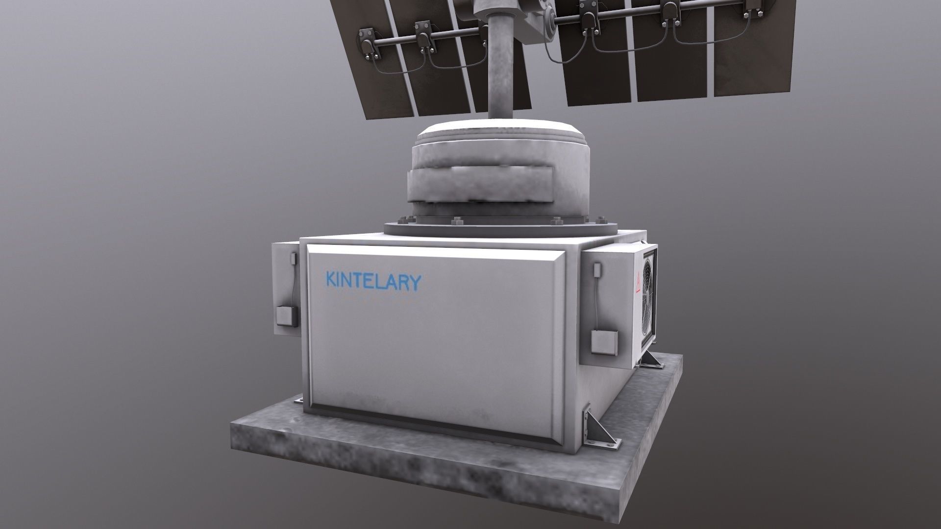 Solar Panel 3D Model Low-poly 3D model_13