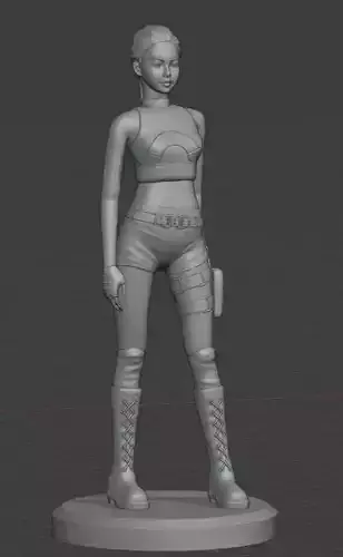 Fan Art - Black Pink - Jennie - Kill This Love Outfit 3D print model