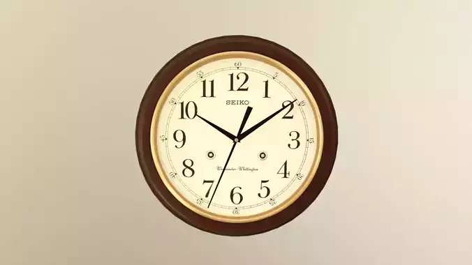 Wall Clock 3d Model