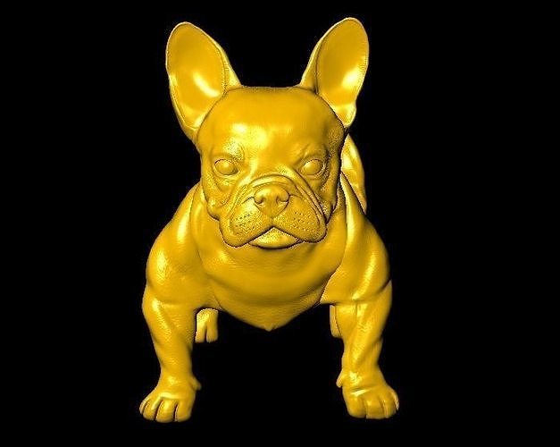 BullDog Pendant 3D print model