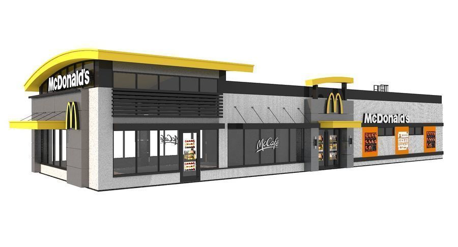 Macdonalds  3D model_1