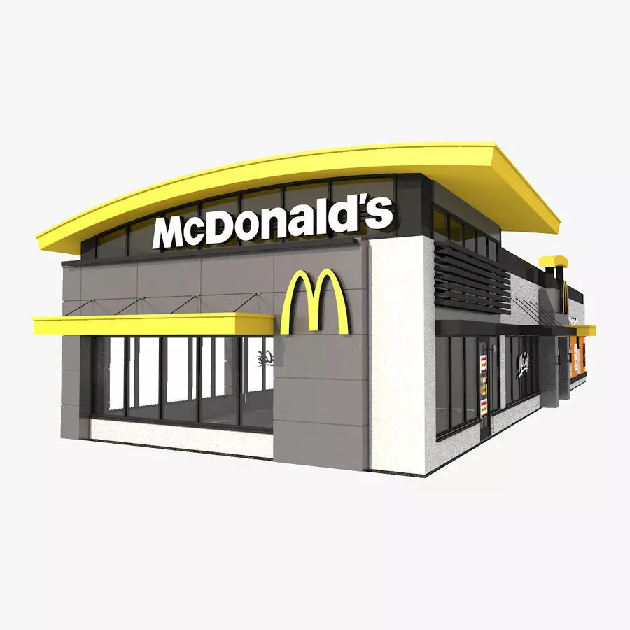 Macdonalds  3D model_0