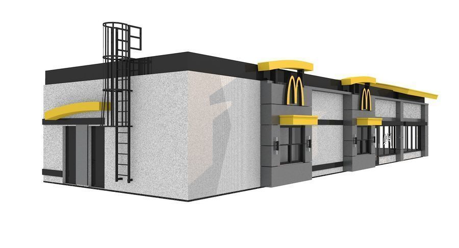 Macdonalds  3D model_3