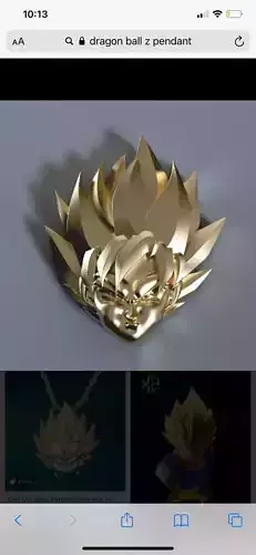 Goku Pendant