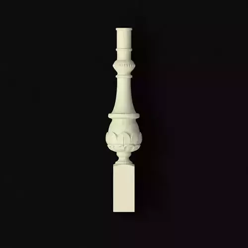 baluster column 3D model