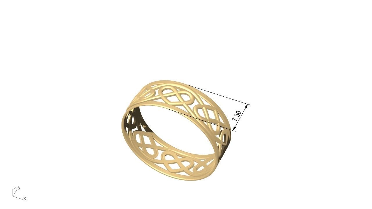 hearts love 3D print model_1